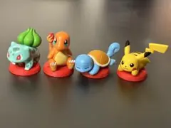ポケットモンスター　チョコエッグ 旅立ちの3匹 カントー御三家+ピカチュウ