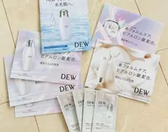 カネボウ化粧品　DEW 化粧水　洗顔　乳液　タンタンコンクドロップ　サンプルのサムネイル