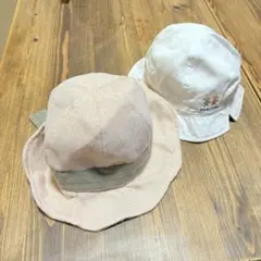 ベビー用帽子2点セット　familiar