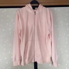 Nike ピンク ジップアップパーカー
