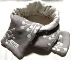 限定北欧グレー☆12重ガーゼ☆ロングタオル