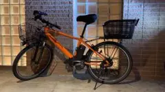 178】分解配送 電動自転車 パナソニック Hurryer ブルー 26インチ