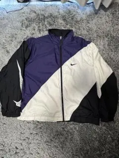 Nike ナイロンジャケット 紫/白/黒