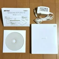 ラクレコ BUFFALO CD/DVDドライブ RK-PW2-WH - メルカリ