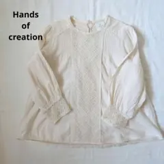 Hands of creation　レース　長袖シャツブラウスのサムネイル