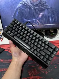 HHKB REALFORCE ウッドレジンキートップ Esc 六角麻の葉 - メルカリ