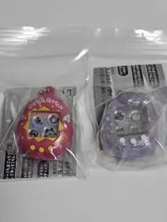 たまごっちシャカシャカチャームコレクション3 パープル ピンク