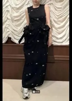 bibiy NOELLE SHEER DRESS - メルカリ