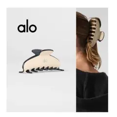 日本未入荷　大人気ブランド alo yoga ブラック ヘアクリップ 2個セット alo yoga ブラック 2個セット ヘアクリップ - メルカリ
