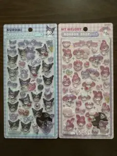 【正規品】ボンボンドロップシール　サンリオ　第2弾　クロミ　マイメロ
