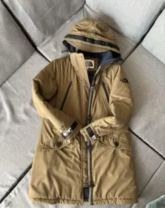 ブラウン ダウンジャケット