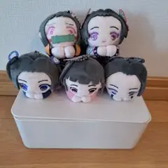 鬼滅の刃　ぬいぐるみ　はぐキャラ　五点セット