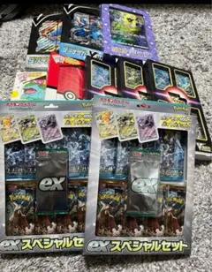 新品未開封‼️ポケモンカードゲーム　ex スペシャルセット　8個 exスペシャルセット【未開封BOX】{-}