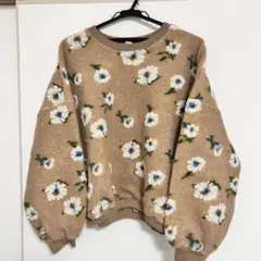 フリース花柄