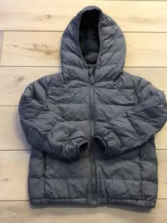 ユニクロ ナイロンジャケット ジャンパー キッズ 120 グレー