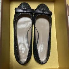 ミュウミュウ グイッター　パンプス