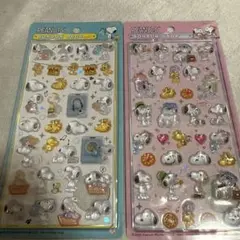 【正規品】ボンボンドロップシールPEANUTS スヌーピー ２セット