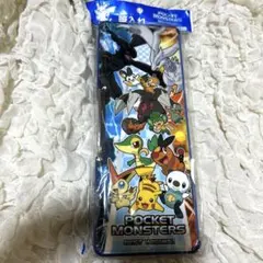 ポケットモンスターベストウィッシュ　レトロ筆箱　文房具ピカチュウプロジェクトのサムネイル