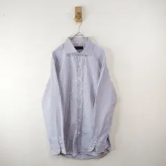 Ralph Lauren ブラックレーベル パープルチェック柄 長袖シャツ　１５