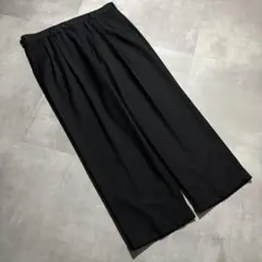 USA Perry Ellis ペリーエリス レーヨンスラックス　黒 38 30