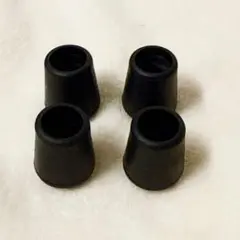 トラスコ 椅子 脚キャップ ブラック 4個 15.8mm 交換部品 キズ防止