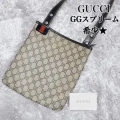 希少✨良品✨グッチ ヴィンテージ ショルダーバッグ GGスプリーム 