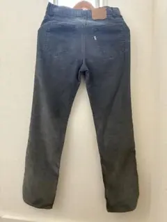 【値下げ】Levi's 90s ヴィンテージ　コーデュロイパンツ グレーのサムネイル