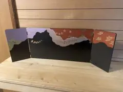 秀叡作 五月人形用屏風 本金蒔絵 内閣総理大臣賞受賞作品 伝統工芸