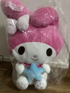 サンリオくじ　マイメロディ　ぬいぐるみ　キティ　バツ丸　クロミ