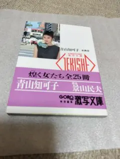 激写文庫　青山知可子写真集　亜熱帯　小学館　1992年初版第5刷発行　帯付