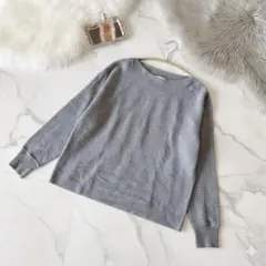 カシミヤ混 ✨I.T.'S. international ニット グレー F