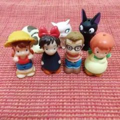 値下げ　スタジオジブリ　魔女の宅急便　指人形　コンプリート　廃盤品 値下げ スタジオジブリ 魔女の宅急便 指人形 コンプリート 廃盤品