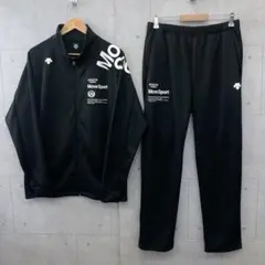 DESCENTE Move Sport ジャージ セットアップ XO 黒