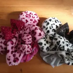 ファンキャップ　ヒョウ柄