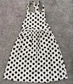 アニエスb 10歳用　　水玉模様ノースリーブワンピース　未着用