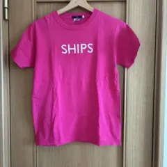 SHIPS 半袖 Tシャツ ピンク　Sサイズのサムネイル