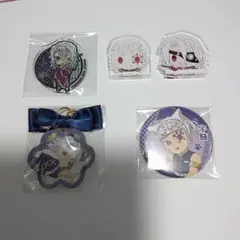 鬼滅の刃 宇髄天元 ufotable アクリルキーホルダー 缶バッジ ぴた