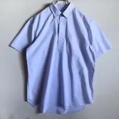 UNIQLO エクストラファインコットンブロードプルオーバー（半袖）ブルー　M