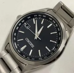 SEIKO 腕時計 ブラック文字盤 10BAR 4R35 - メルカリ