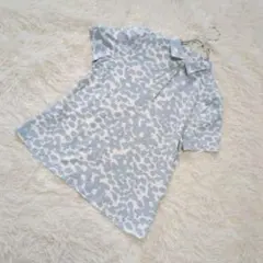 PARASUCO 半袖ポロシャツ　花柄　総柄　Sサイズ