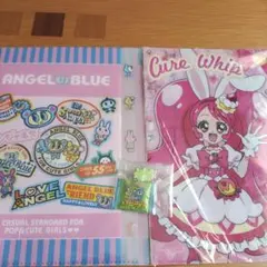 ANGEL BLUE クリアファイル、エンジェルブルー、プリキュア、キーホルダー