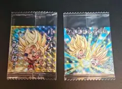 《未開封品》ドラゴンボール超戦士シールウエハース　第9弾　GR　2枚セット