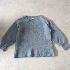 Cutie Blonde ライトブルー Vネックセーター サイズF