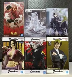 【 人気アニメ フィギュア 6種6体セット 】 まとめ売り &__&!