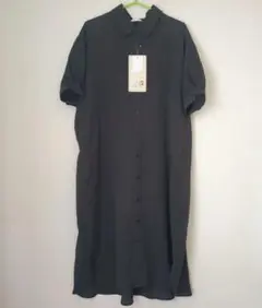 新品未使用 ゆったり サラッと シャツワンピース