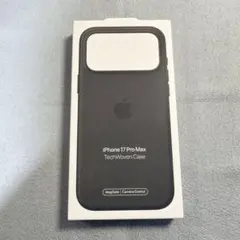 純正 iPhone 17 Pro Max TechWoven Caseブラックのサムネイル