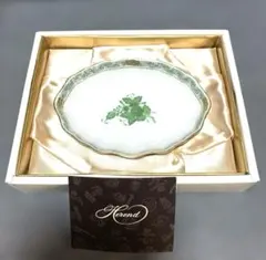 【WE】Herend ヘレンド 絵替わり プチプレート6枚 先着クーポン ヘレンド(HEREND) アポニーグリーン