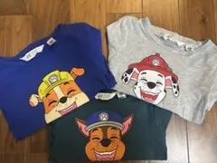 H&M PAW Patrol 長袖カットソー 3枚セット　パウパトロール