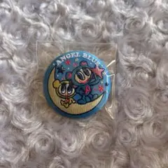 ナルミヤ 刺繍缶バッジ エンジェルブルー ナカムラくん ハナちゃん