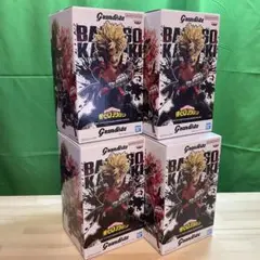 ヒロアカ 爆豪勝己 グランディスタ フィギュア 4点セット 新品未開封品